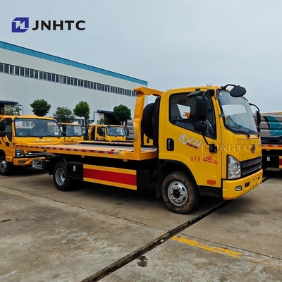 FAW Flatbed Wrecker 4*2 3tons 5 Tonnen 160HP Road Recovery Wrecker Lastwagen guter Preis