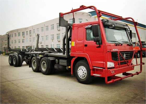 Rechte treibende Klotz-Fördermaschinen-LKW Sinotruk Howo 6*6 400l Marke mit irgendeiner Farbe