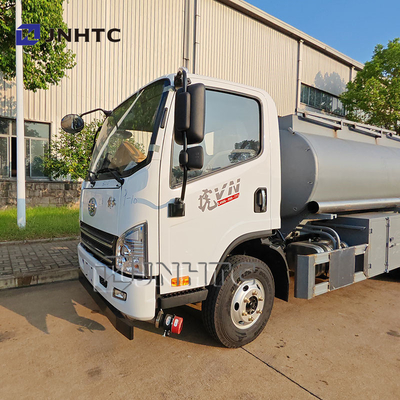 FAW Neuer Gebraucht 5000-Liter-Wasser-Tanker Lastwagen Diesel-Brennstoff-Wasser-Tankwagen mit Pumpenmotor Motor Handgetriebe Verkauf