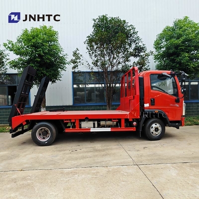 Warmverkauf HOWO Wrecker Truck 4x2 3-5 Tonnen Flatbed Light Duty Wrecker Schleppwagen