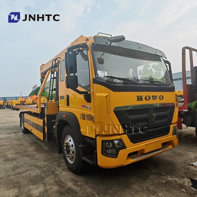 Howo Wrecker Truck 4x2 6 Räder 340 PS Wrecker Truck mit Geraden Arm Kran guter Preis