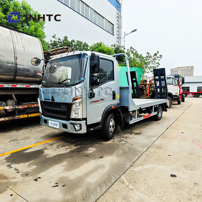 Warm verkaufte Leichtbaufahrzeuge 4x2 6 Tonnen LHD China Flatbed Rollback Road Wreckers Schleppplattform Lkw