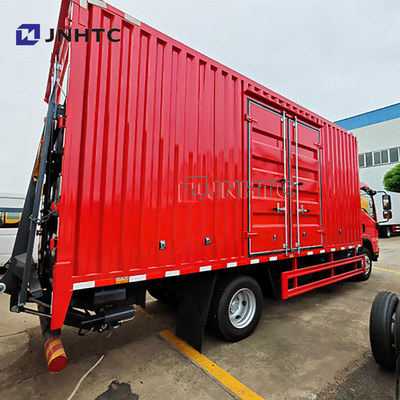 Marke 5 Tonnen Lkw 4x2 6 Radlastwagen Mini Lkw Euro2 Diesellastwagen mit hydraulischer Heckplatte