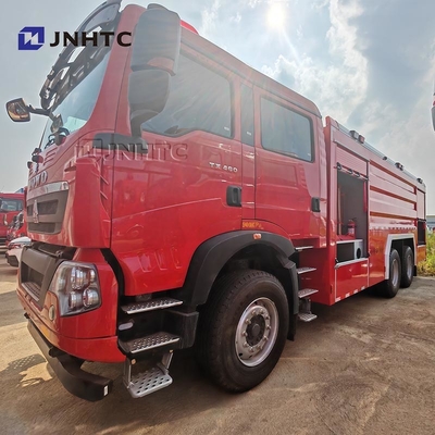 HOWO Feuerwehrfahrzeug 6X4 480 PS 5000 L Wasser Schaum Tanker Feuerwehrfahrzeug Mini Feuerwehrfahrzeug