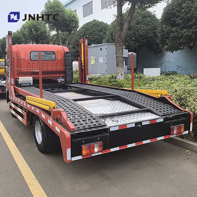 Schleppen von 3 Fahrzeugen Sinotruk HOWO 4X2 Doppeldeck 5t 6t Dieselbrennstoff Volllandung Wrecker Rettungsfahrzeug Flachbett Schleppwagen