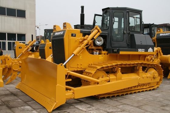 Schwere Baumaschinen SHANTUI 220HP mit Raupen-Planierraupe SD22