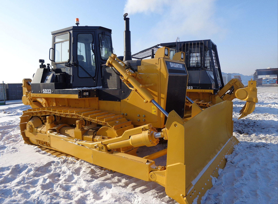 Schwere Baumaschinen SHANTUI 220HP mit Raupen-Planierraupe SD22