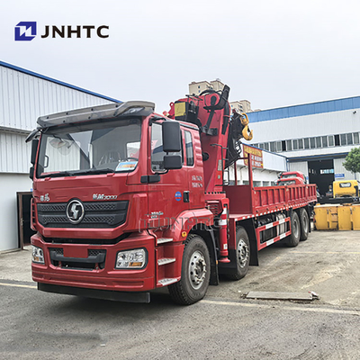 Shacman M3000 8x4 Schwerlast-Hydraulischer Lkw-Kran Shenbai 25Ton 30Ton 35Ton Klappboom-Lkw Montierter Kran zum Verkauf