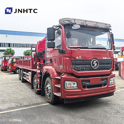 Shacman M3000 8x4 Schwerlast-Hydraulischer Lkw-Kran Shenbai 25Ton 30Ton 35Ton Klappboom-Lkw Montierter Kran zum Verkauf