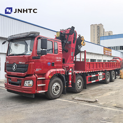 Shacman M3000 8x4 Schwerlast-Hydraulischer Lkw-Kran Shenbai 25Ton 30Ton 35Ton Klappboom-Lkw Montierter Kran zum Verkauf