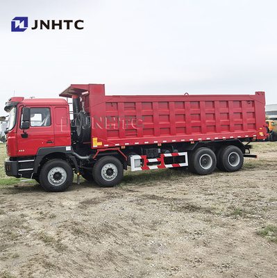 Billiges Bauwesen Transport Shacman LHD RHD 8x4 Lkw Benne 12 Räder 30 Kubikmeter Müllwagen zum Verkauf
