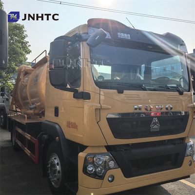 NEW HOWO TX Abwassersauger 15cbm Septikfecal Saugbehälter Vakuum Tanker