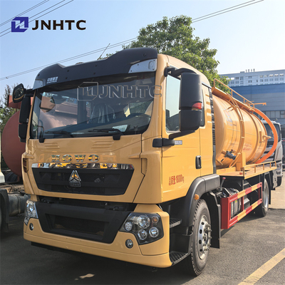 NEW HOWO TX Abwassersauger 15cbm Septikfecal Saugbehälter Vakuum Tanker