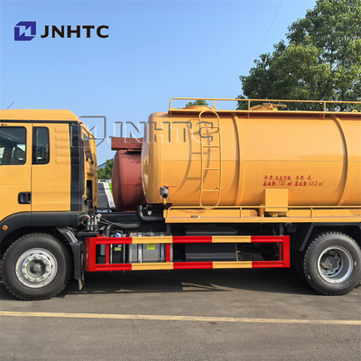 NEW HOWO TX Abwassersauger 15cbm Septikfecal Saugbehälter Vakuum Tanker