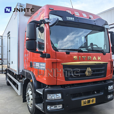 Sitrak Kühlfahrzeug 4x2 Sinotruk Gefrierfahrzeug EURO2/3/4/5 Hochwertige Transport Kühlung Lebensmittel Billig Preis zum Verkauf