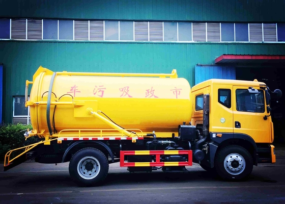 Des gelbe der Farbediesel-SINOTRUCK 6M3 Vorderachsen Abwasserkanal-Saug-LKW-HF7