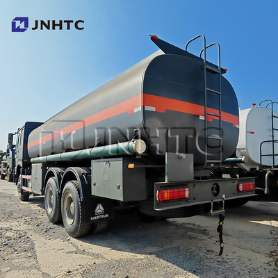 Howo Ölbehälter 6x4 380 PS Kapazität 10 Räder 20000 Liter Hochfestigkeit Stahl Brennstoffbehälter