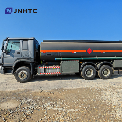 Howo Ölbehälter 6x4 380 PS Kapazität 10 Räder 20000 Liter Hochfestigkeit Stahl Brennstoffbehälter