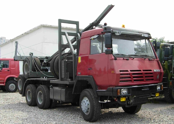 Zementieren Sie Tankwagen/Volumen-Kipplaster Protokollierungstransporter-LKW Sinotruk