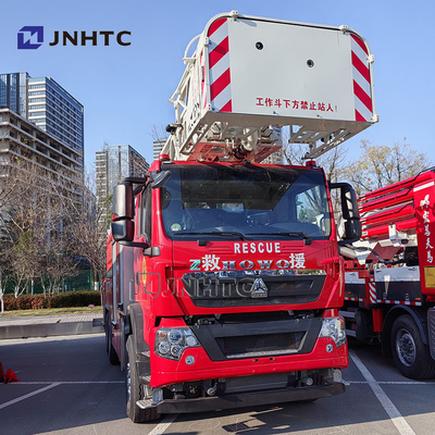 6x4 Antrieb 32 Meter Arbeitshöhe Treppe Feuerwehrfahrzeug für Rettung von Hochhäusern