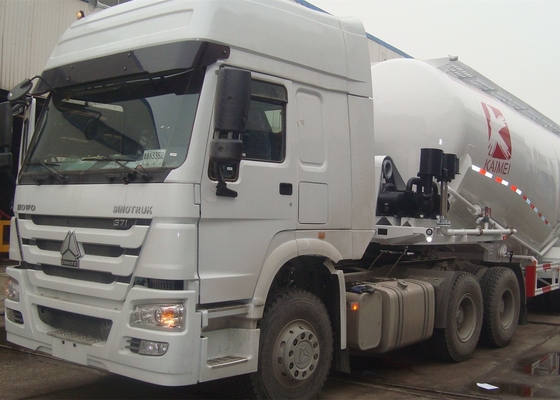 371 der HP-Energie-harten Beanspruchung halb der Anhänger-6X4 Rudermaschine Zement-des LKW-ZF
