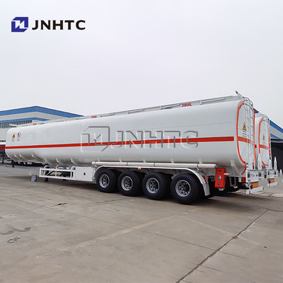 4 Achsen 75000L Eisen-Stahl-Brennstoffbehälter