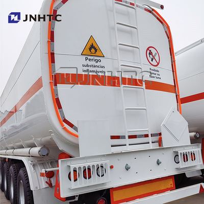 4 Achsen 75000L Eisen-Stahl-Brennstoffbehälter