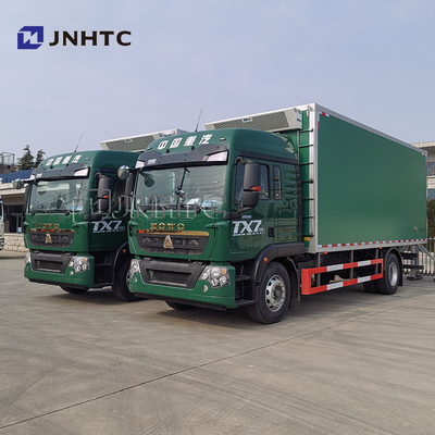 Guter Preis Aumark HOWO TX7 6x4 Kühlfahrzeug Diesel Leichtbau Kühlbehälter 1-6Ton Gefrierschrank Kühlfahrzeug
