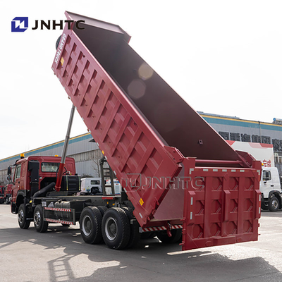 In gutem Zustand Neuer Howo-Dump Truck 8x4 40 Kubikmeter 12 Räder 430 PS Kipper Truck zum Verkauf