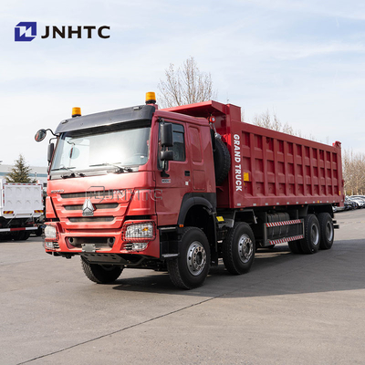 In gutem Zustand Neuer Howo-Dump Truck 8x4 40 Kubikmeter 12 Räder 430 PS Kipper Truck zum Verkauf
