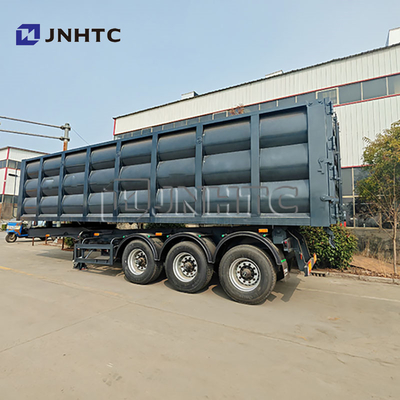 Dump Semi-Anhänger 40 Tonnen 50 Tonnen Lastwagen 3 Achsen Hydraulischer Bergbau Anhänger für Kunden Optional
