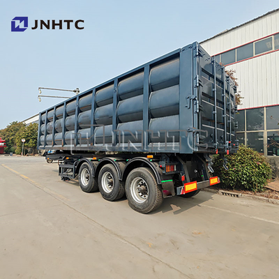 Dump Semi-Anhänger 40 Tonnen 50 Tonnen Lastwagen 3 Achsen Hydraulischer Bergbau Anhänger für Kunden Optional