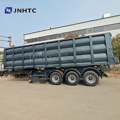 Dump Semi-Anhänger 40 Tonnen 50 Tonnen Lastwagen 3 Achsen Hydraulischer Bergbau Anhänger für Kunden Optional