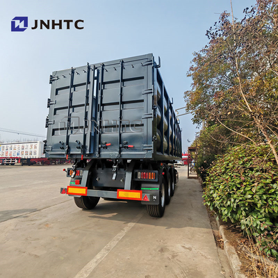 Dump Semi-Anhänger 40 Tonnen 50 Tonnen Lastwagen 3 Achsen Hydraulischer Bergbau Anhänger für Kunden Optional