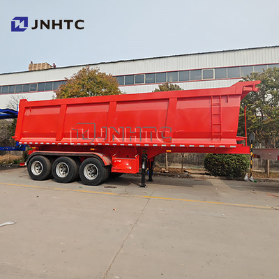 Hydraulischer Abwurf-Tipper-Anhänger 3 Achsen-Semi-Anhänger für den Transport von Bauabfällen / Sand