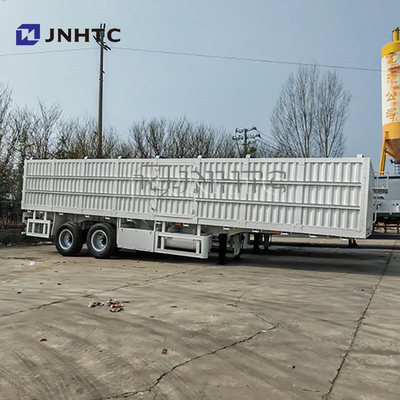 2achs 3achs 20Ton-40Ton Ladekiste Semi-Anhänger mit 40ft-45ft Seitenzaun Transport