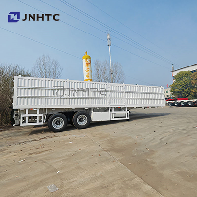 2achs 3achs 20Ton-40Ton Ladekiste Semi-Anhänger mit 40ft-45ft Seitenzaun Transport
