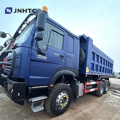 HOWO Abstoßwagen 6X6 Allradantrieb 25 Kubikmeter 10 Räder Kipper Truck