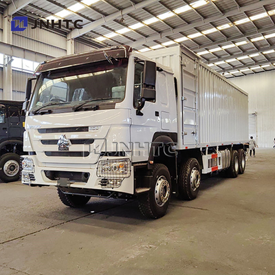 25 Tonnen Howo Lkw 8*4 Lieferwagen Diesel-Handgetriebe Verdickte Container Box Lkw