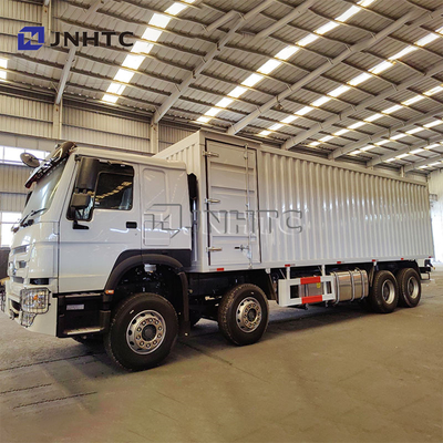 25 Tonnen Howo Lkw 8*4 Lieferwagen Diesel-Handgetriebe Verdickte Container Box Lkw