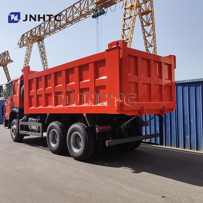Schwerlastwagen Howo Camion 6x4 10 Wheeler 400 PS 30 Tonnen Tipper Dump Truck mit Anti-Diebstahl-Netz