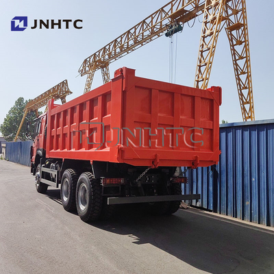 Schwerlastwagen Howo Camion 6x4 10 Wheeler 400 PS 30 Tonnen Tipper Dump Truck mit Anti-Diebstahl-Netz