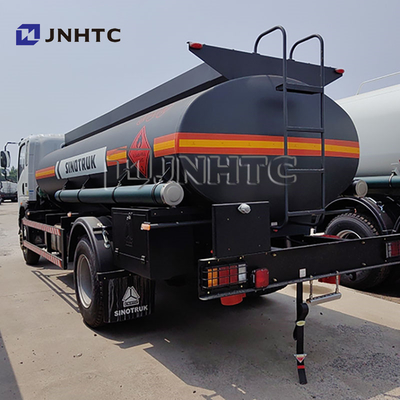 HOWO 4000 Liter 5000 Liter Tankwagen mit 5 Tonnen Treibstoff
