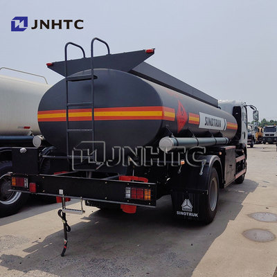HOWO 4000 Liter 5000 Liter Tankwagen mit 5 Tonnen Treibstoff
