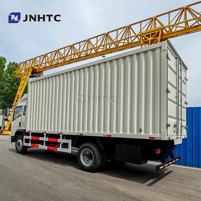 Fabrikneuer Howo 4X2 8-Tonnen-Leicht-Van-Container-LKW