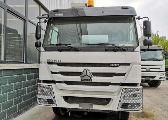 Weißer LKW des Mischer-10CBM, RHD 10 dreht Mischer-Pumpen-LKW