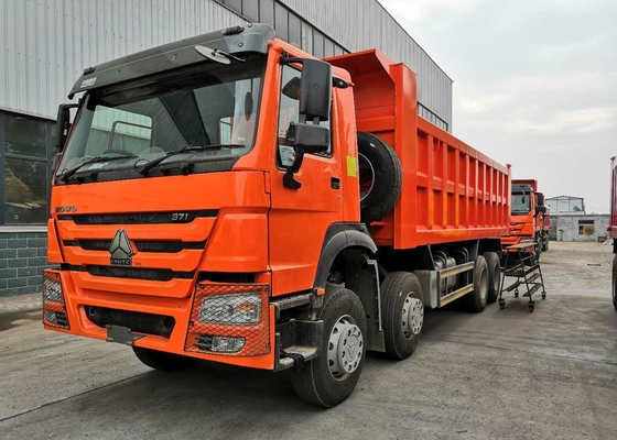 Kipplaster-Hochleistungskipplaster SINOTRUK 371 HP 8×4 50 Tonnen 28CBM ladend