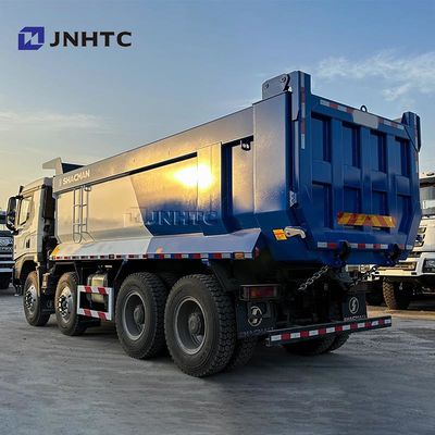 China Fabrik Shacman X5000 8X4 520PS 12-Rad Linkslenker-Muldenkipper