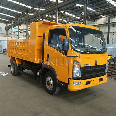 SINOTRUK HOWO 3-5 TONNEN YN4102QBZL 116PS Euro2 Rechtslenker Leichte Muldenkipper