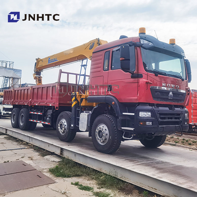 Fabrikpreis SINOTRUK HOWO TX 371HP 20 Tonnen Lastwagen montierte gerade Boom-Kran zum Verkauf